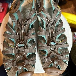 KEEN whisper sport hiking sandals size 10